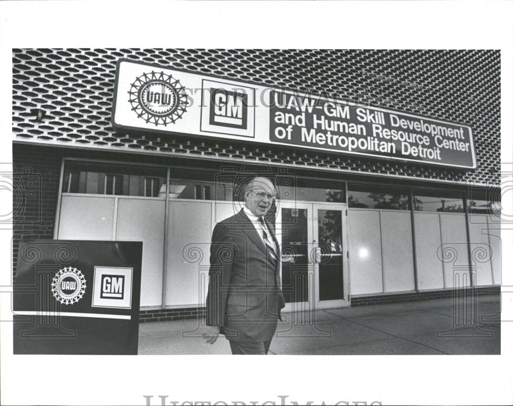 1984 Press Photo Al Warren UAW-GM Skill Development - RRV36873 - Historic Images