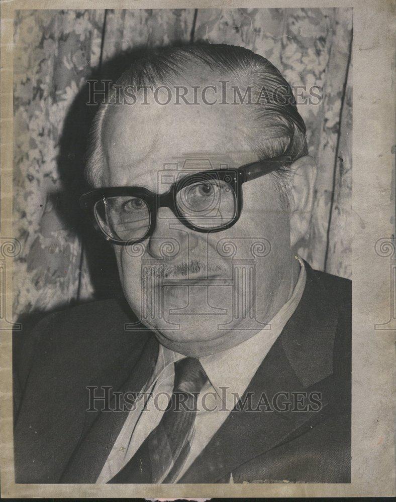 1971 Press Photo Anthony Rudis Council Amer Lithuanian - RRV55407 - Historic Images