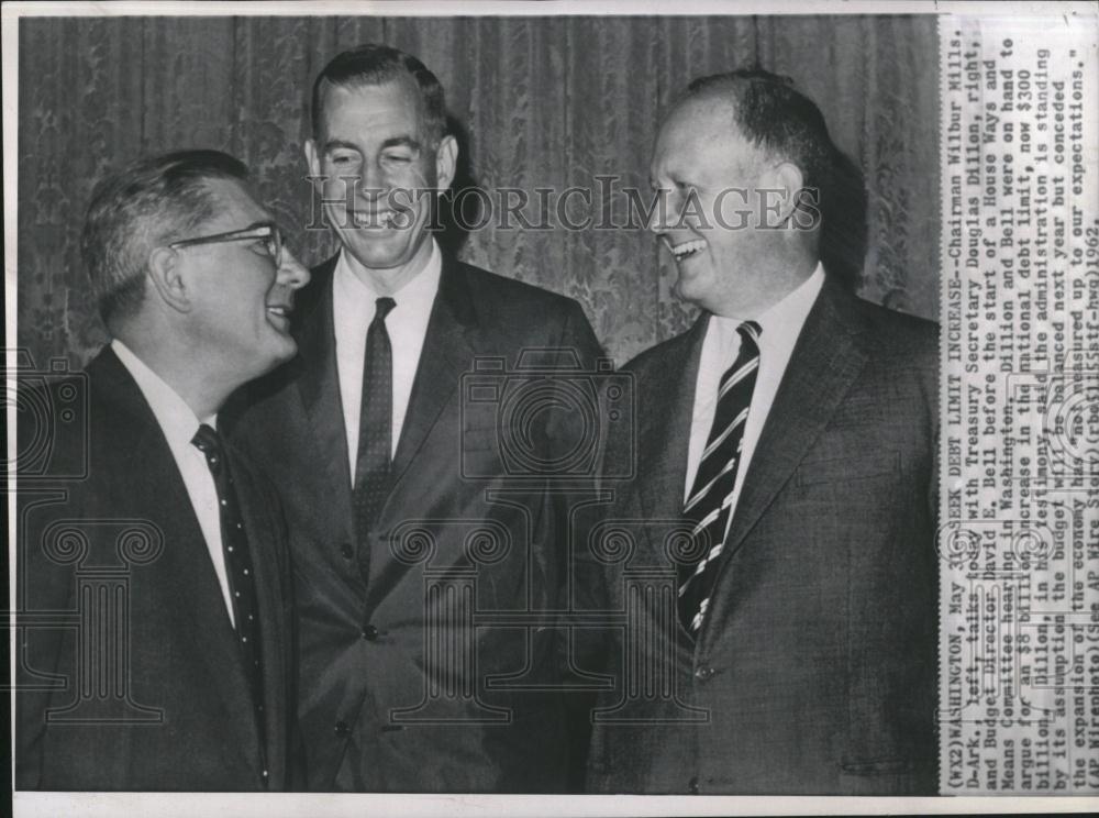 1962 Press Photo Douglas Dillon Treasury Secretary - RRV26189 - Historic Images