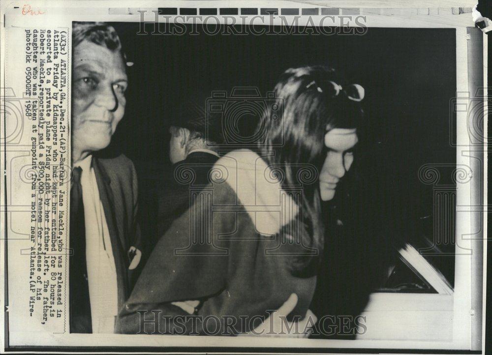 1968 Press Photo Kidnapped Barbara Jane Mackle - RRV72611 - Historic Images