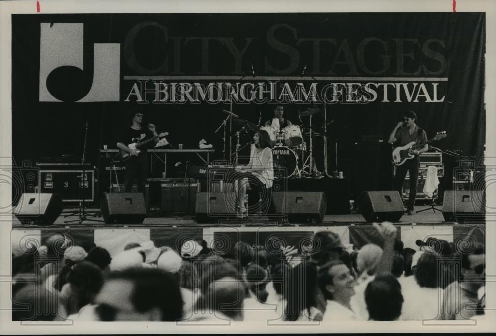 1990 Press Photo City Stages Birmingham Festival Alabama - abna09779 - Historic Images