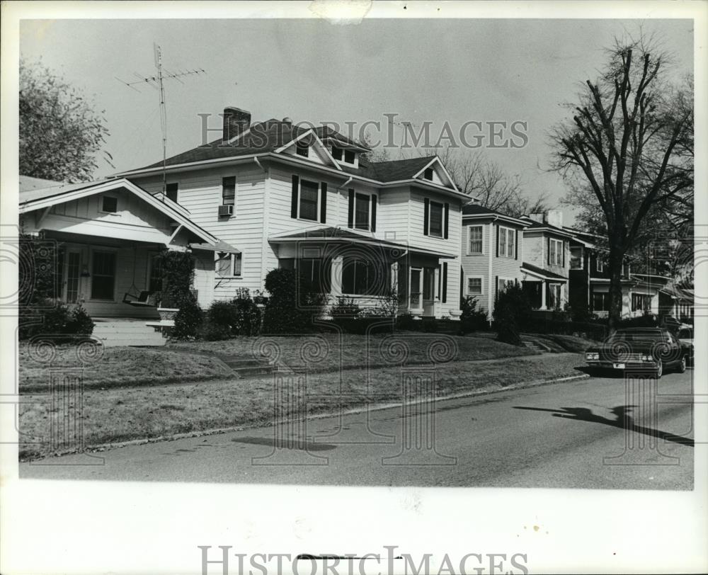 1979 Press Photo Alabama-Houses along Parkway Avenue in Fairfield. - abna10014 - Historic Images