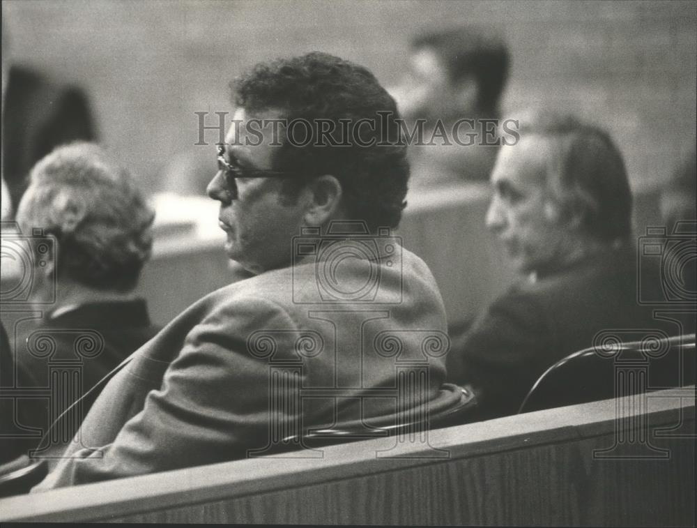 1982 Press Photo Bessemer, Alabama-Police Officers Williams and Hyche in Court - Historic Images