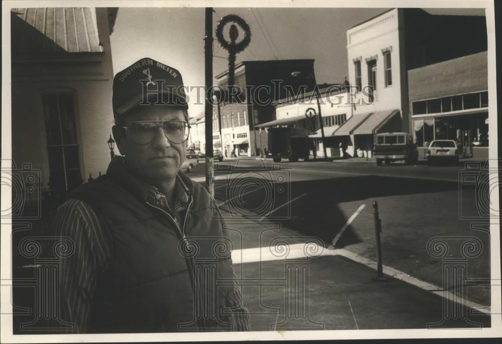 1987 Press Photo John Jay, Mayor of Greensboro, Alabama - abna10606 - Historic Images