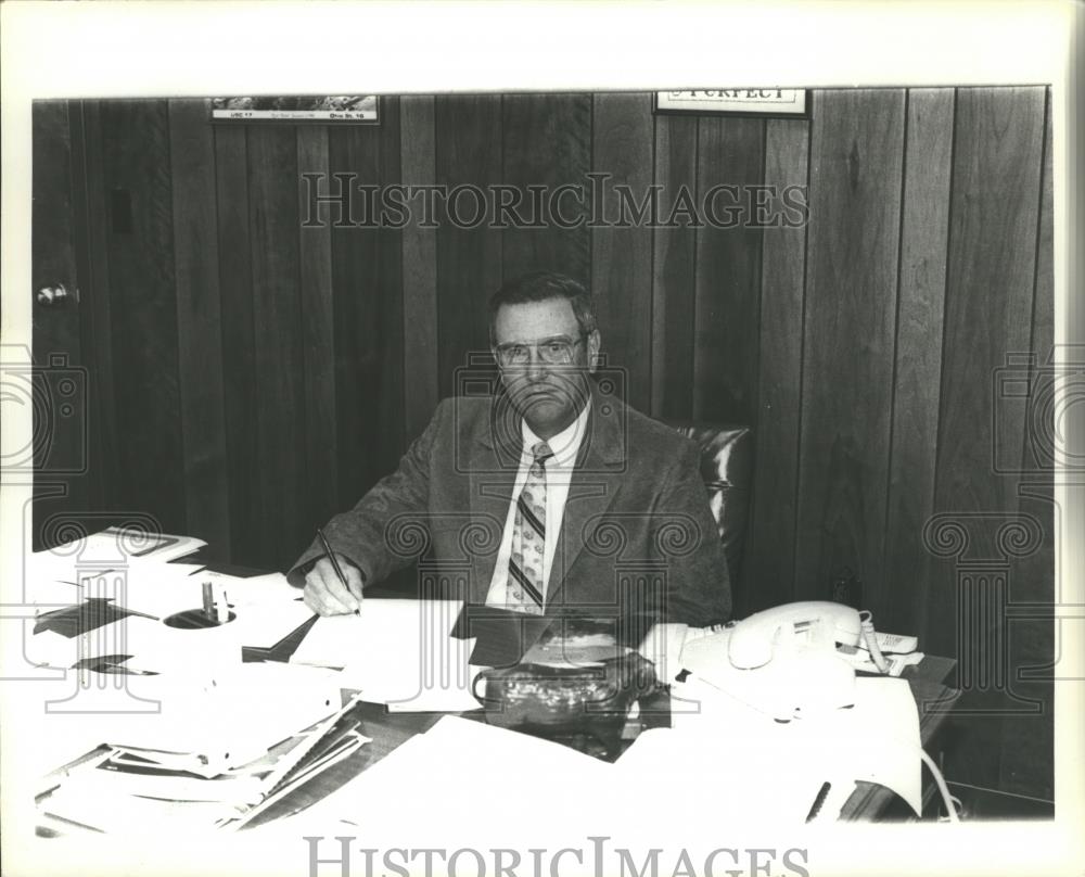 Press Photo John Jay, Mayor of Greensboro, Alabama - abna10607 - Historic Images