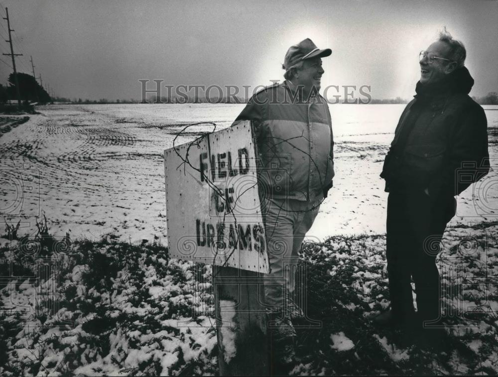 1992 Press Photo Jim Bruce and Jerry Robinson, Citizens for Progress organizers - Historic Images