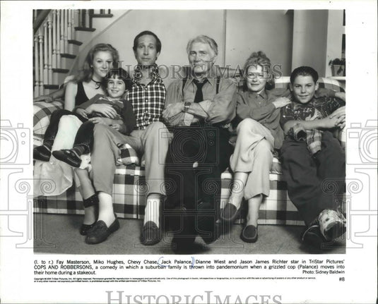 1994 Press Photo Cast from movie "Cops and Robbersons" - mjb67762 - Historic Images