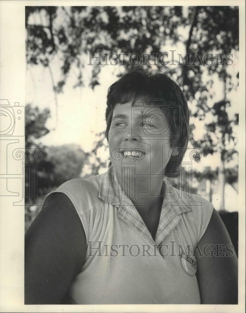 1984 Press Photo Mary Hubler, candidate for Wisconsin State Legislature. - Historic Images