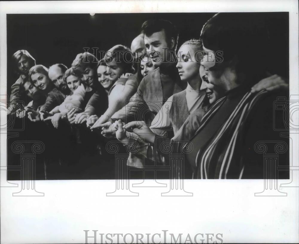 Press Photo National Theatre of the Deaf perform at Pabst Theater - mjb71151 - Historic Images
