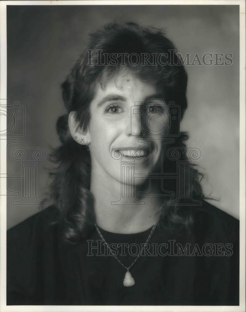 1991 Press Photo Portrait of Paula Newby-Fraser - mjb71272 - Historic Images