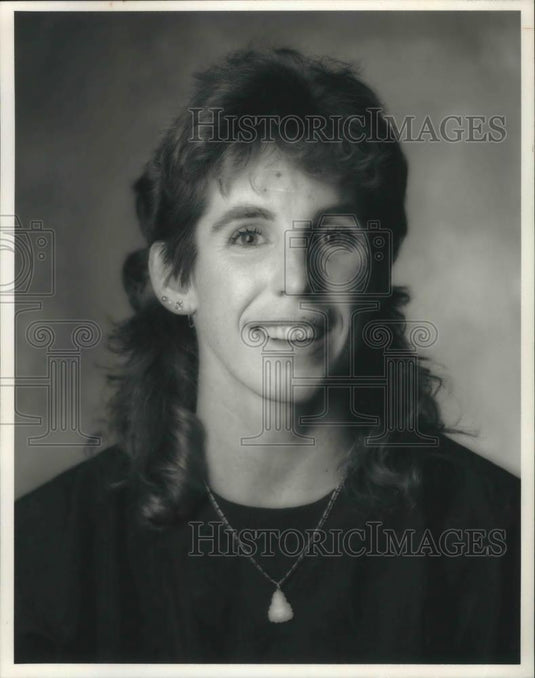 1991 Press Photo Portrait of Paula Newby-Fraser - mjb71272 - Historic Images