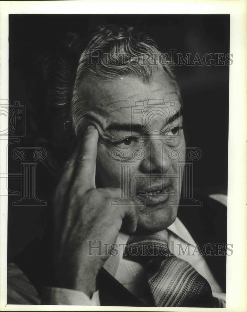 1993 Press Photo Allen H. Neuharth, Green Bay, Wisconsin, creator of USA Today - Historic Images