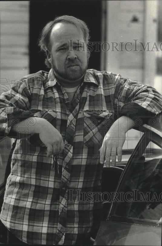 1991 Press Photo James Naumann, convicted of homicide in 1986 - mjb71810 - Historic Images