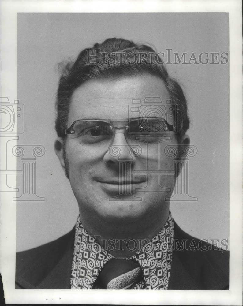 1978 Press Photo Dave Holberg, Detective, Franklin Police Dept., Wisconsin - Historic Images