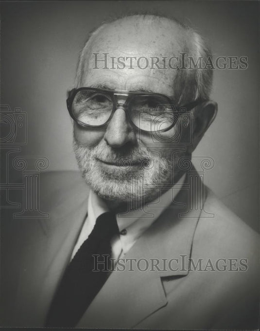 1980 Press Photo Cliff Hutchinson, Milwaukee Journal stringer - mjb72581 - Historic Images