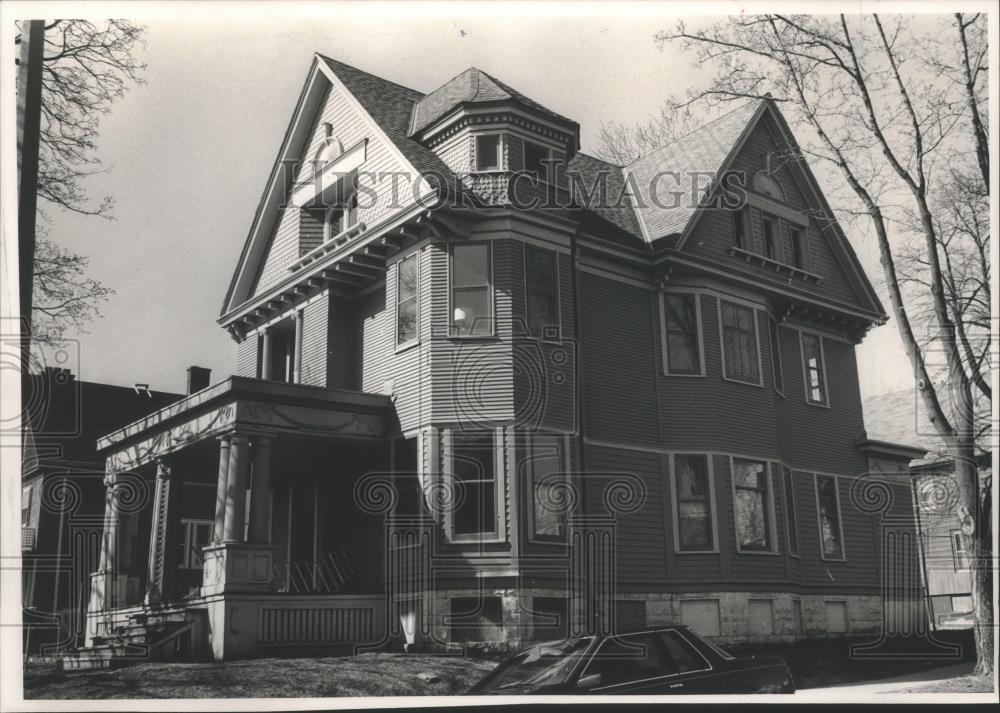 1989 Press Photo New life for old Victorian, renovated by Next Door Foundation - Historic Images