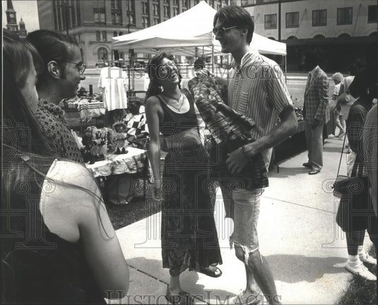 1990 Press Photo Celebration of Community Arts Festival. Performing Arts Center - Historic Images