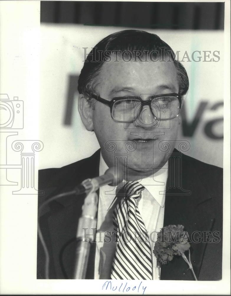 Press Photo John Mullooly, President of Medical Society of Milwaukee County - Historic Images