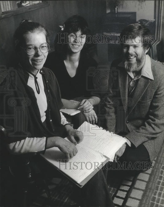 1981 Press Photo Officers of Guthrie Pride, Inc. in Waukesha, Wisconsin - Historic Images