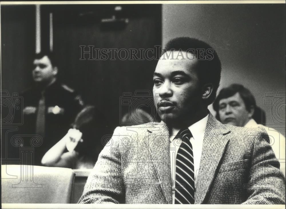 1990 Press Photo John Moss accused of murder Charleston West Virginia - Historic Images