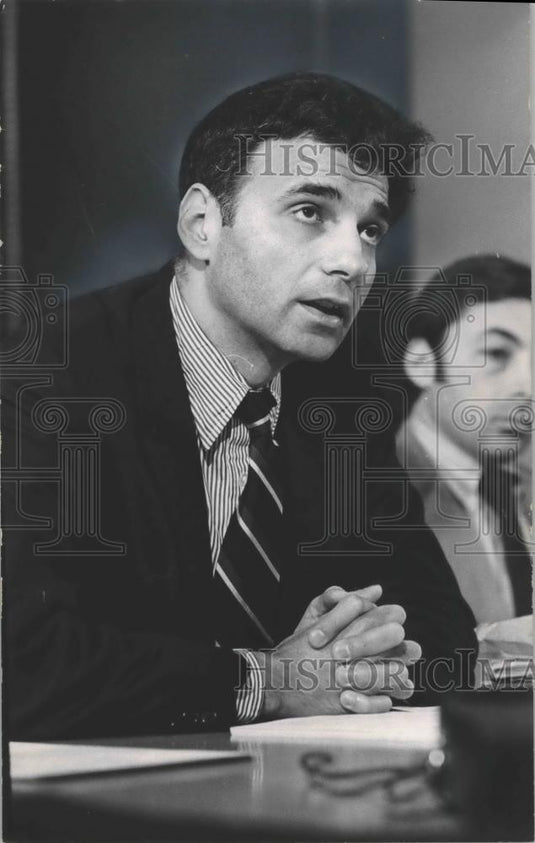 1976 Press Photo Ralph Nader, consumer advocate - mjb74791 - Historic Images