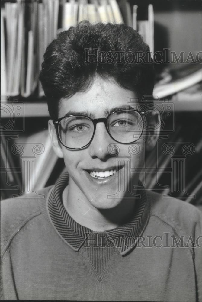 1993 Press Photo Athlete of the Week, Carter Johnson, Waukesha South High School - Historic Images