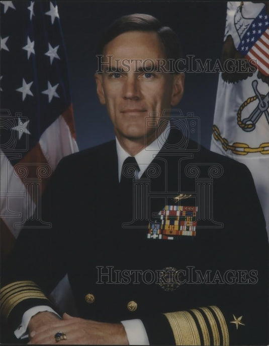 1996 Press Photo Admiral Jay L Johnson, Chief of Naval Operations - mjb75900 - Historic Images