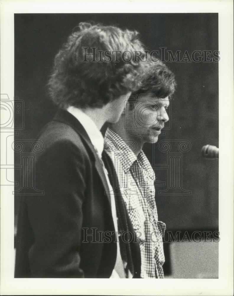 1982 Press Photo Milwaukee resident Scott Jenkins on trial for murder - Historic Images