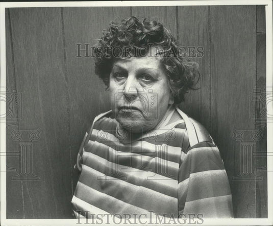 1978 Press Photo Elma Karki of Wentworth, Wisconsin fights to save her town. - Historic Images