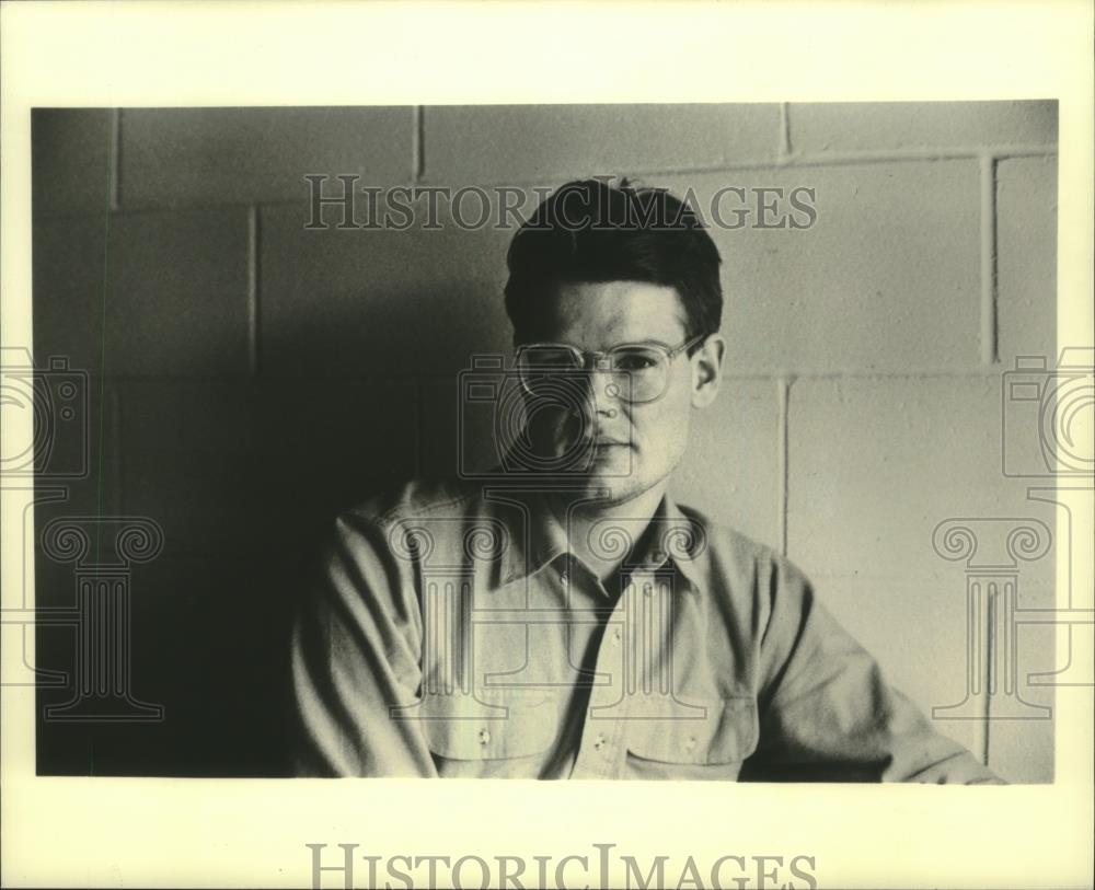 1985 Press Photo Bradley Opland, Assistant principal Bass Chicago Symphony Orche - Historic Images