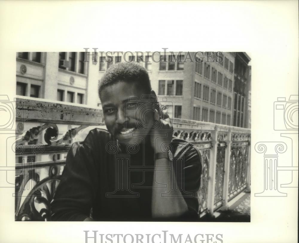 1994 Press Photo Randall Kenan, U.S. author - mjb78862 - Historic Images