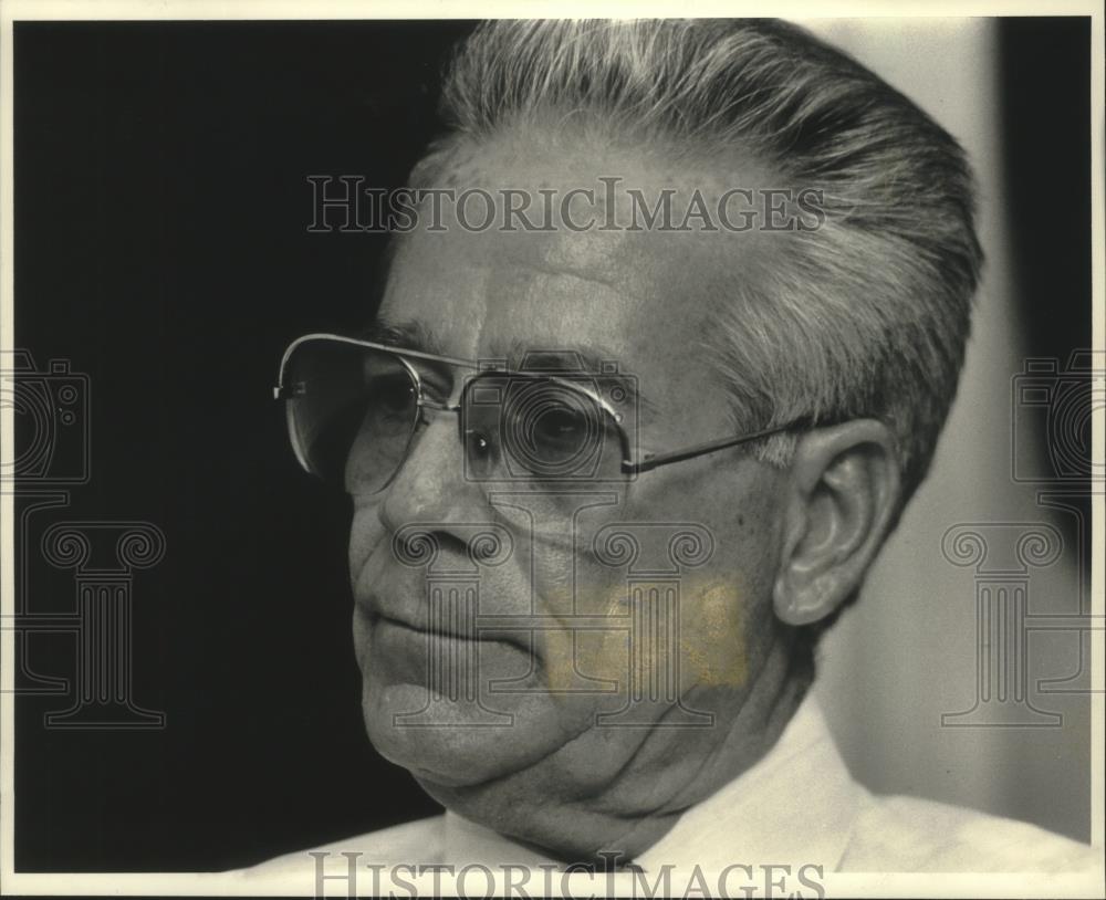 1991 Press Photo Tom Thornhill, A. O. Smith Corporation, Ciudad Juarez, Mexico - Historic Images