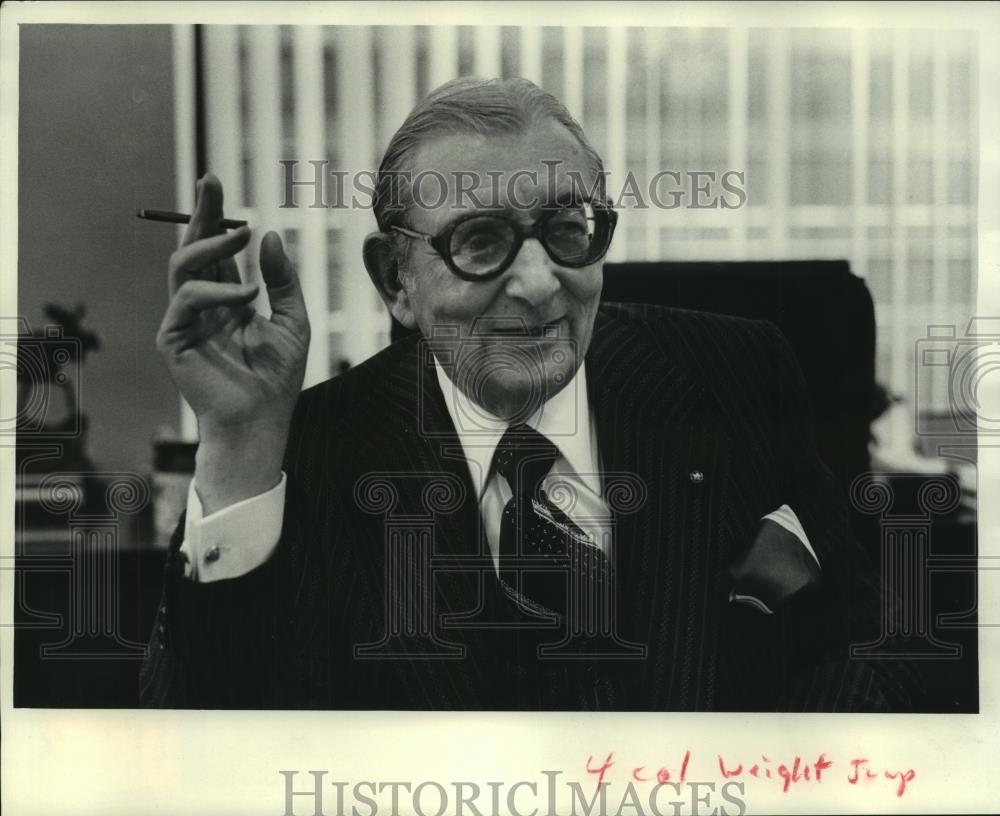 1979 Press Photo Chicagoan Arthur Rubloff, Realtor and Art Collector - mjb79491 - Historic Images