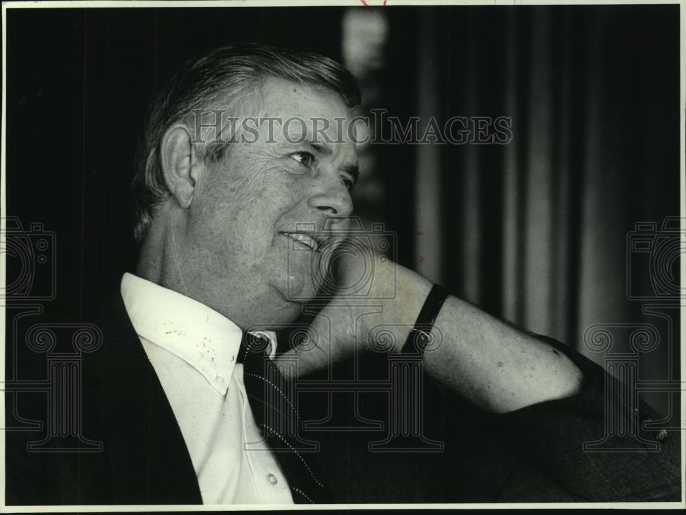 1991 Press Photo Howard D. Poulson, Wisconsin Farm Bureau president - mjb79662 - Historic Images