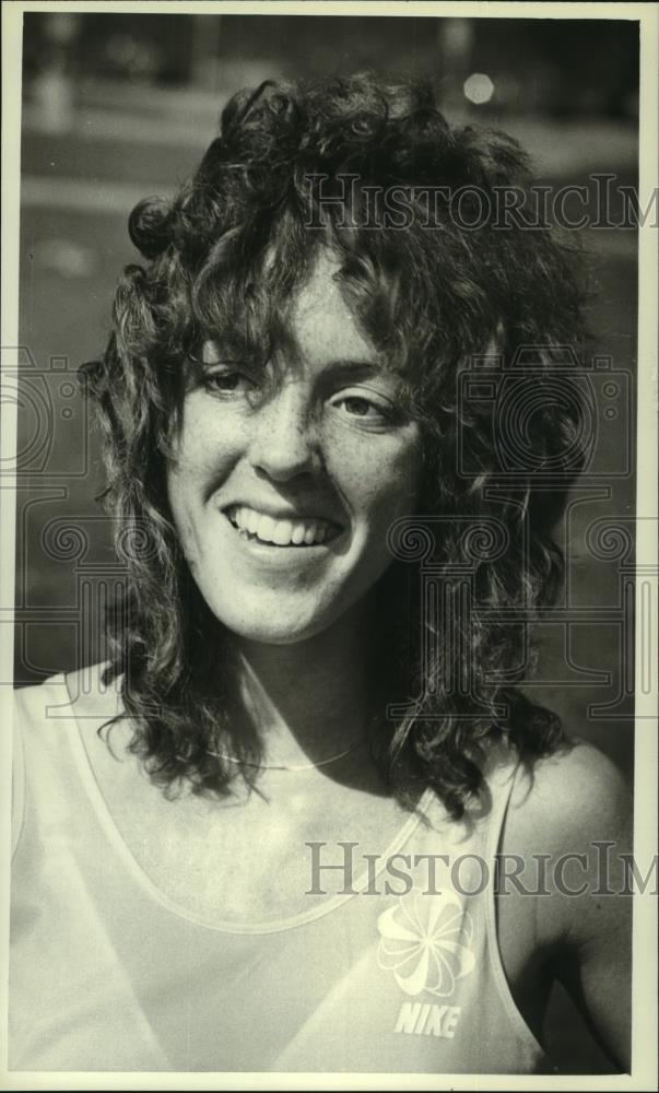 Press Photo Beverly Roland-Miller former Western Illinois University Runner - Historic Images