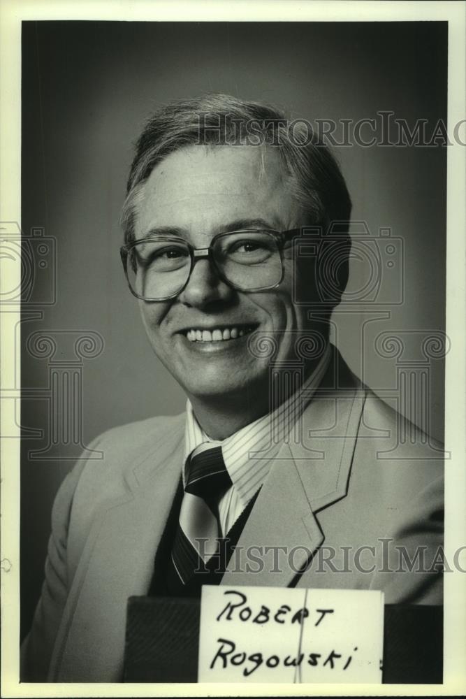 1980 Press Photo Robert R. Rogowski, Tools for Industry, Inc., Milwaukee - Historic Images