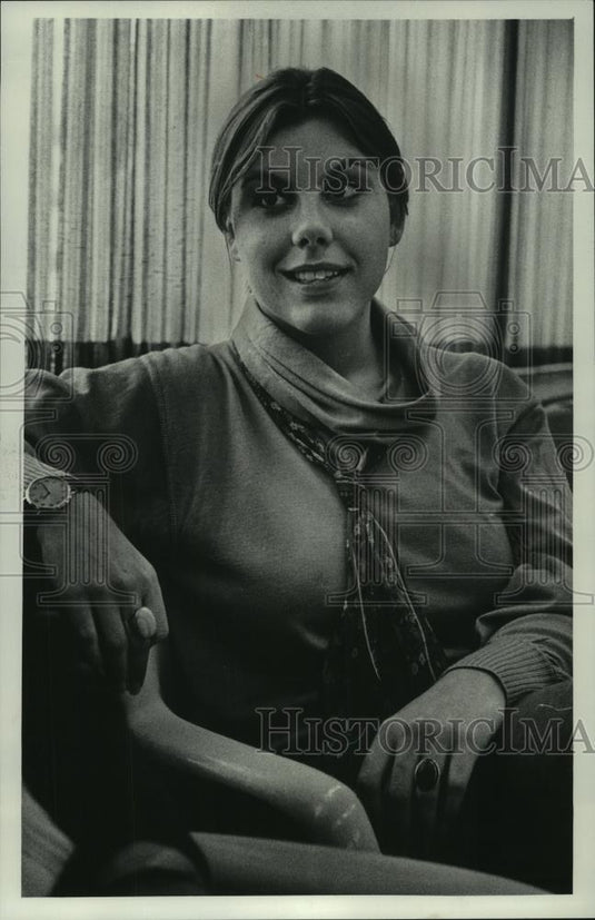 1978 Press Photo Author Maria Katzenbach, author of "The Grab" - mjb80534 - Historic Images