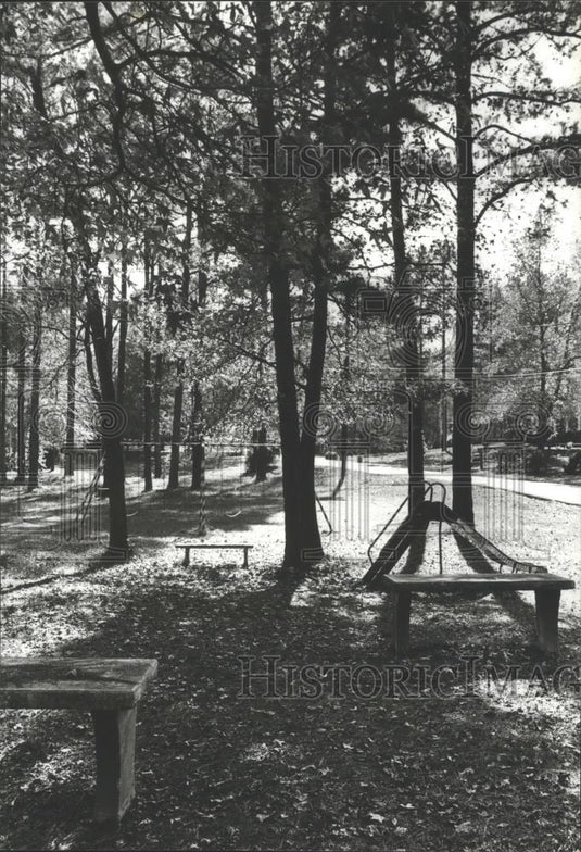 1979 Press Photo neighborhood park in Hueytown, Alabama - abna11367 - Historic Images