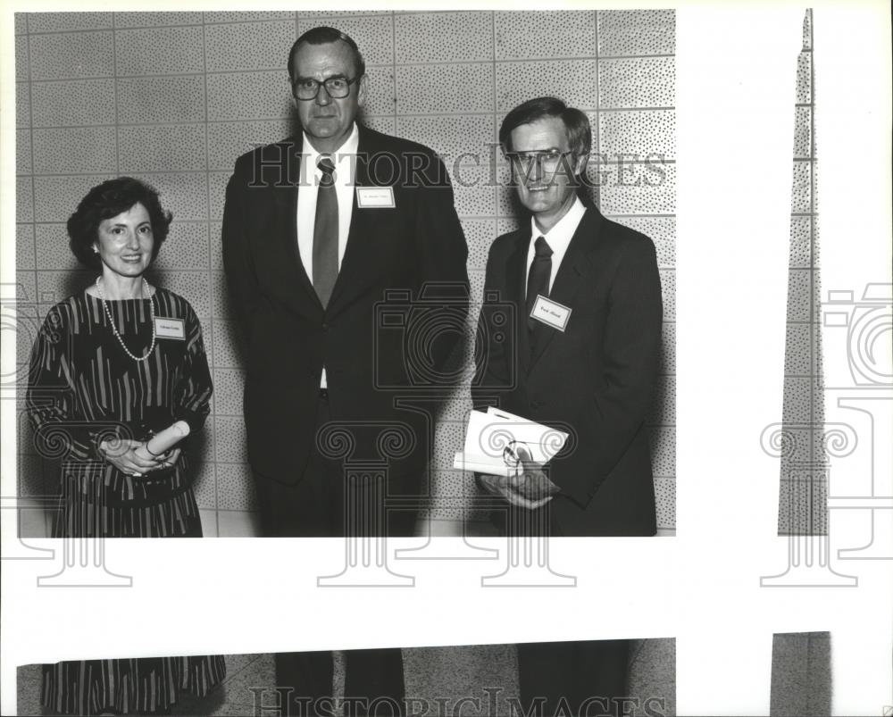 Press Photo JSU Teacher Hall of Fame. Inductees, Celina Costa &amp; Paul Allred, AL - Historic Images