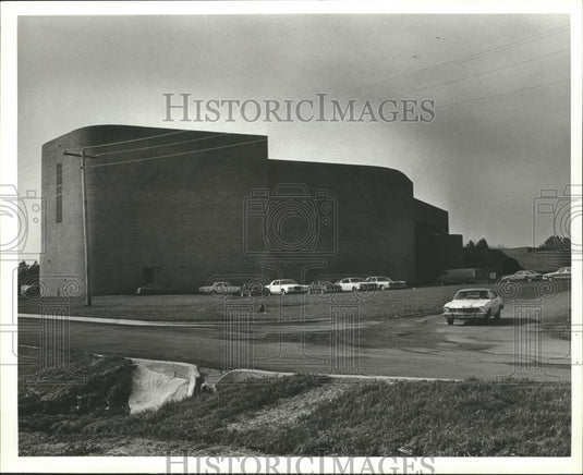 Press Photo Wallace State Community College Student Center, Hanceville, Alabama - Historic Images