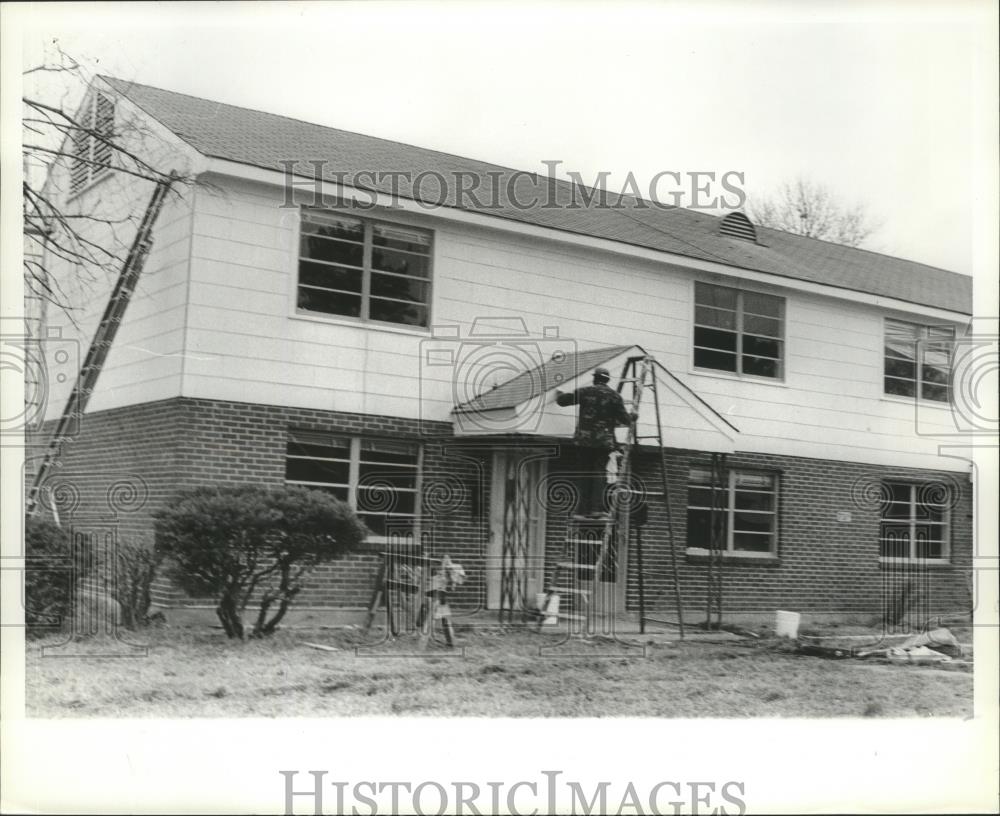 1982 Press Photo House on Craig Air Force Base, Selma, Alabama - abna12005 - Historic Images