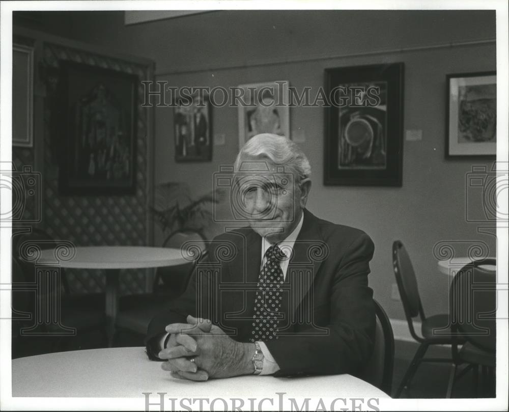 1992 Press Photo Fayette, Alabama Mayor Guthrie J. Smith - abna12210 - Historic Images