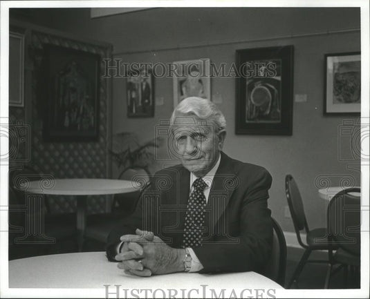 1992 Press Photo Fayette, Alabama Mayor Guthrie J. Smith - abna12210 - Historic Images