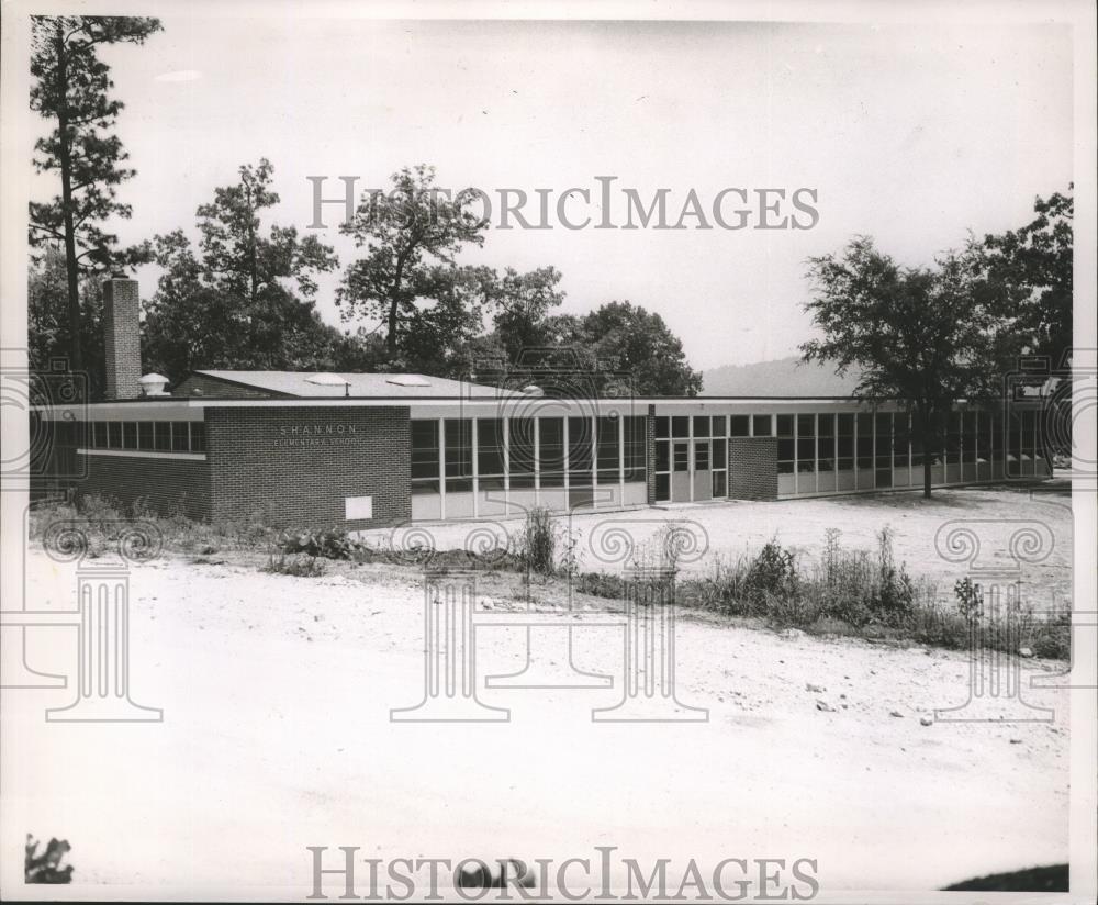 1982 Press Photo New Shannon Elementary School, Shannon, Alabama - abna12300 - Historic Images