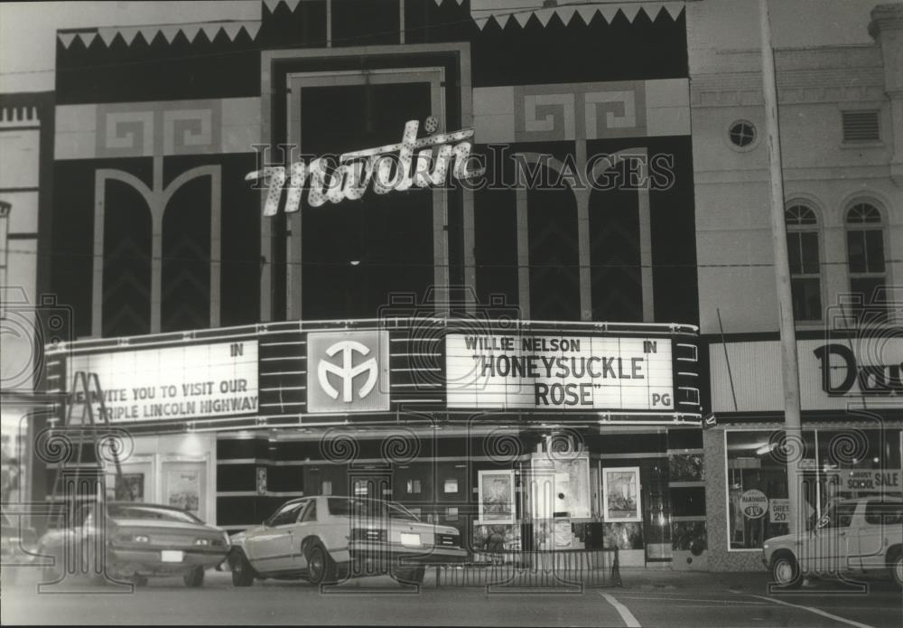 1980 Press Photo Martin Theater in Talladega, Alabama - abna12381 - Historic Images
