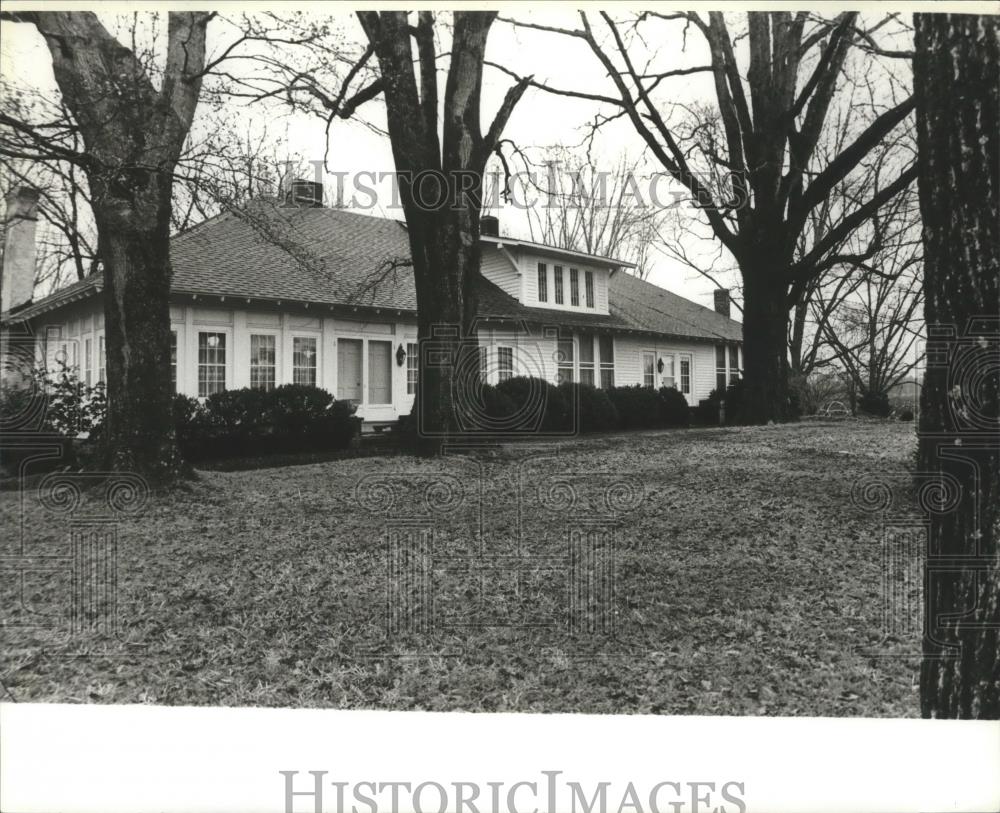 1979 Press Photo Graham Home in Sylacauga, Alabama - abna12398 - Historic Images