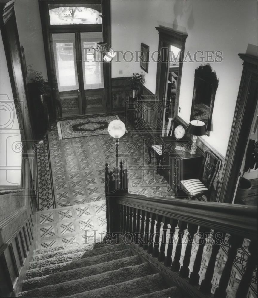 1978 Press Photo Entrance hall to Henry home, Selma, Alabama - abna12517 - Historic Images