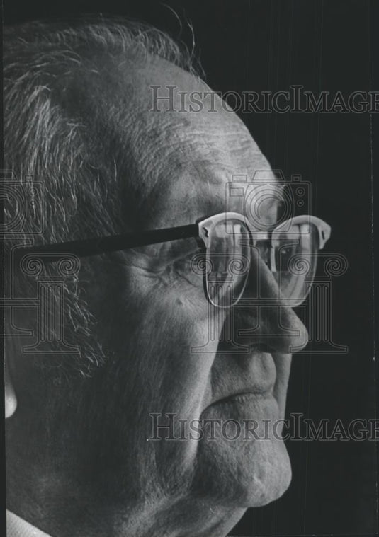1976 Press Photo Vincent Mayor D. B. Smith, Alabama - abna12590 - Historic Images