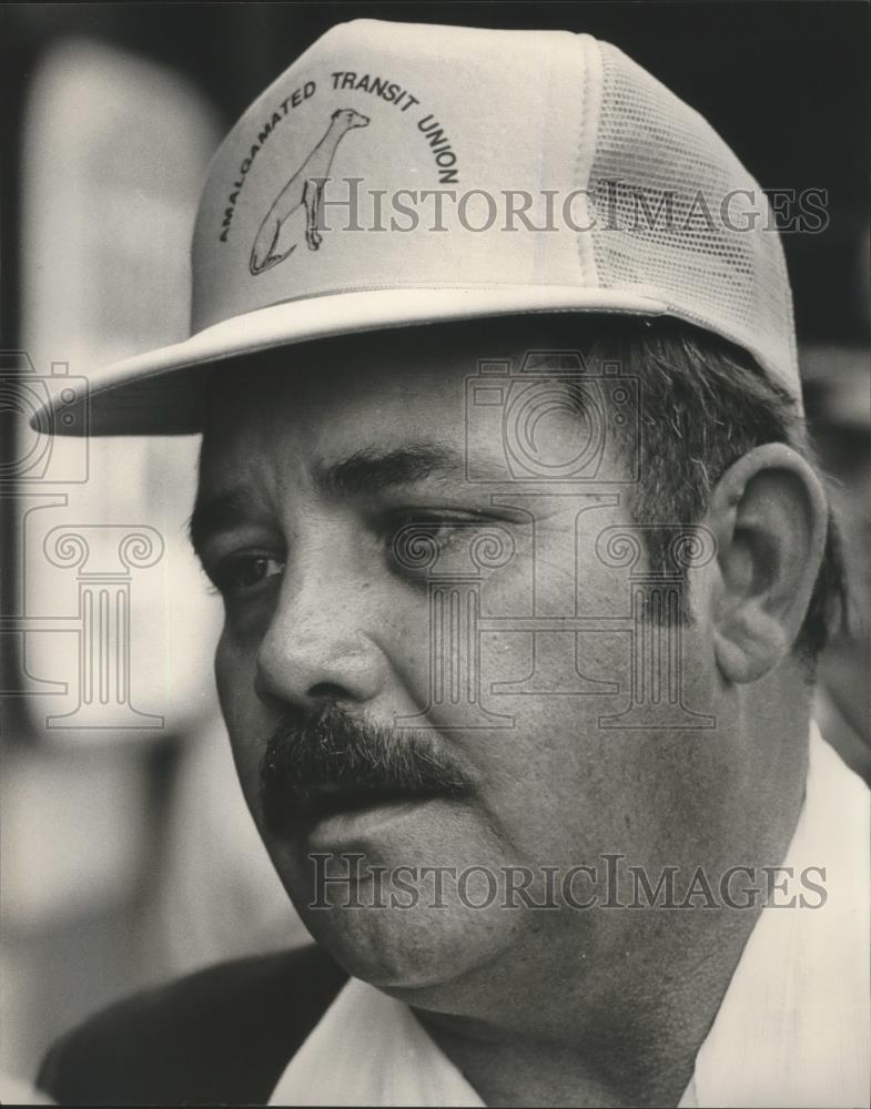 1983 Press Photo Fred Ingram, Amalgamated Transit Union, Alabama - abna12638 - Historic Images