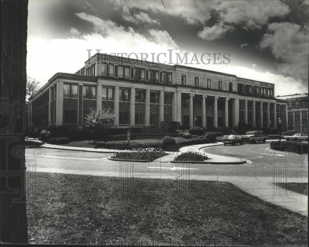 1979 Press Photo Rose Administration Building, University of Alabama, Tuscaloosa - Historic Images